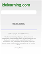 Mobile Screenshot of idelearning.com